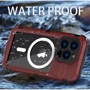 Чехол для iPhone Shellbox M Waterproof Case Red/Black for iPhone 14: Материалы поликарбонат и полиуретан