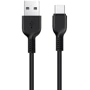 Кабель Hoco USB Cable to USB-C X20 3A 2m Black