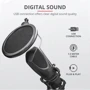 Мікрофон Trust GXT 232 Mantis Streaming USB Black (22656_TRUST): Вихідний штекер USB