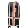 Чемодан Semi Line 20" (S) Black/Pink Cream черно-розовый (T5671-2): Застежка Молния