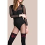 Gabriella Cheryl 60 den колготки с узором из красных роз, 4