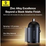 Зарядное устройство Baseus Car Charger 2хUSB-C Tiny Star 30W Black (C00035001121-03): Кабель в комплекте отсутствует