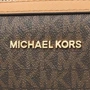 Женская сумка кросс боди Michael Kors коричневая (192877938255) фото 11