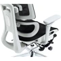 Кресло GT Racer B-2450 White/Black: Материал обивки С сеткой