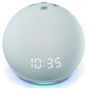 Акустика Amazon Echo Dot with Clock (4rd Generation) Glacier White (B07XJ8C8F7): Цвет белый