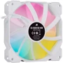 Кулер Corsair iCUE SP120 RGB ELITE Performance 120mm White (CO-9050136-WW): Рівень шуму, dB 28
