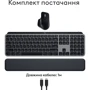 Комплект бездротовий Logitech MX Keys S Combo для Mac Space Gray (920-012845): Тип клавіш мембранный