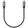 Кабель Satechi Cable USB4 C to C 100W 25cm Space Gray (ST-U4C25M) фото 4