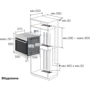 Духовой шкаф электрический Samsung NV70H5787CB: Объем, л 70