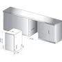 Встраиваемая посудомоечная машина Whirlpool WSIC 3M17: Цвет нержавеющая сталь