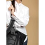 Жіночий рюкзак Sambag RollTop X чорний (24320001): Фактура Матовая, Гладкая