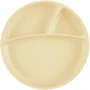 Секционная тарелка MinikOiOi Portions на присоске силиконовая Mellow Yellow (101050006)