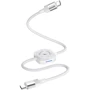 Кабель Proove Cable USB-C to USB-C Multi Charging 60W 1m White