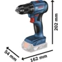 Аккумуляторная бесщеточная дрель-шуруповерт Bosch GSR 185-LI + Кейс (06019K3003): Назначение профессиональный