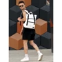 Чоловічий рюкзак Sambag RollTop LTT білий (24238008m): Стать Мужской
