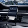 Держатель Baseus Car Holder Air Vent Steel Cannon Silver (SUGP-0S) фото 8