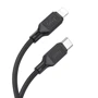 Кабель Hoco Cable USB-C to Lightning X90 3A 20W 1m Black: Тип USB-C - Lightning