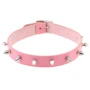 Чокер-нашийник SKN-AS12 PINK