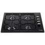 Варочная поверхность газовая Pyramida PSE 641 Black: Размеры для встраивания (ШxГ) 55x47 см