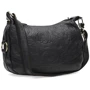 Женская сумка через плечо Borsa Leather черная (K1301-black): Пол Женский