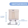 Ліжко 3 в 1 Chicco Next2Me Forever Бежеве (79650.87): Колеса 4 колеса