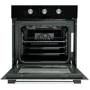 Духовой шкаф электрический Bin Tach EKO B66-SF3 (MT) Black: Объем, л 58