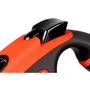 Поводок-рулетка Flexi Xtreme S лента 5 м до 20 кг оранжевый (34200) фото 4