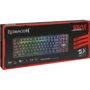 Клавиатура Redragon Usas USB Black (74674): Дополнительно влагоустойчивость, без цифрового блока