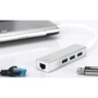 Адаптер Digitus Adapter USB 3.0 to 3xUSB 3.0+Ethernet HUB (DA-70250-1): Додаткові роз'єми USB OTG, Ethernet