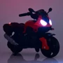 Детский электромотоцикл 2 колесный Bambi Racer белый (M 4080EL-1): Материал колес EVA