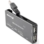 Аксессуар для ноутбуков USB хаб + мультикартридер + 1,2m USB cable Grand-X (GHC-301) фото 3