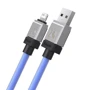 Кабель Baseus USB Cable to Lightning CoolPlay Series 2.4A 1m Blue (CAKW000403): Тип USB Cable - Lightning
