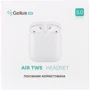 Наушники Gelius Air Airdots GA-TWS-001ELT White: Тип конструкции вкладыши