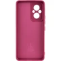 Аксессуар для смартфона Lakshmi Case Silicone Cover Full Camera Marsala for Xiaomi Poco M5: Тип накладка на заднюю часть