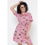 Платье FashionUp PL-1767G 44 красное повседневное до середины бедра: Состав Хлопок