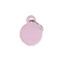 Адресник My Family Basic Aluminum Кружок маленький розовый (8055960251698)