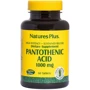 Natures Plus Pantothenic Acid, 1000 mg, 60 Tablets Пантотеновая Кислота (B5)