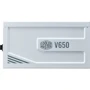 Блок питания Cooler Master V650 GOLD-V2 WHITE EDITION (MPY-650V-AGBAG): Вентилятор задней стенки нет