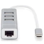 Адаптер Digitus Adapter USB-C to 3xUSB+Ethernet (DA-70253): Інтерфейс підключення USB-C