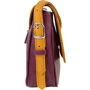 Женская сумка почтальонка Laskara разноцветная (LK-10245-yellow-purple): Тип Сумки