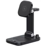 Зарядний пристрій XO Wireless Charger TK23 4in1 15W Black для iPhone 16 I 15 I 14 I 13 I 12 series, Apple Watch and Apple AirPods: Кількість USB-портів 1