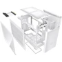 Корпус Cooler Master MasterBox NR200P V2 White (NR200PV2-WCNN-S00): Матеріал передній панелі пластик