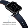 Аксессуар для Watch Top Genuine Leather Bank Dark Blue (BLAP181266) for Apple Watch 42/44/45/49mm Ultra: Тип аксессуара ремешок