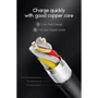 Кабель T-PHOX USB Cable to USB-C Nets 30cm Black (T-C801 Black) фото 5