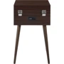 Вініловий програвач Crosley Jasper Turntable (Walnut): Матеріал тонарма Алюминий