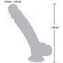 Фаллоимитатор Orion Medical Silicone Dildo, 24 см