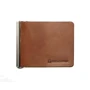 Мужской зажим для денег DNK Leather коричневый (DNK Зажим Spring+ col.N)