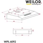 Вытяжка Weilor WPL 6092 I: Тип воздухоочистителя Рециркуляция, Отвод