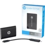 HP P500 500 GB Black (7NL53AA#ABB): Интерфейс подключения USB 3.1 (Type-C)