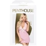Сорочка с воротником халтером и стрингами Penthouse - Sweet&Spicy Rose S/M